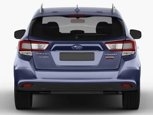 subaru impreza 5-door 2017 3D Model