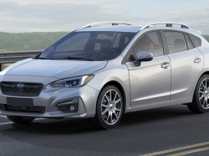 subaru impreza 5-door 2017 3D-Modell