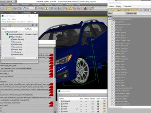 subaru impreza 5-door 2017 3D-Modell