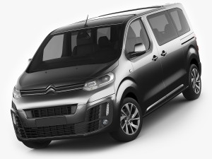 citroen spacetourer 2016 3D Model