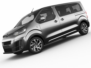 citroen spacetourer 2016 3D Model
