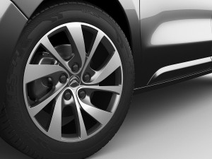 citroen spacetourer 2016 3D Model