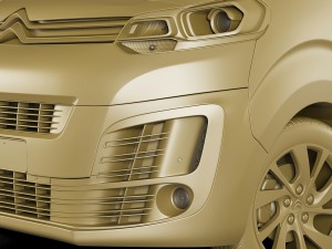 citroen spacetourer 2016 3D Model