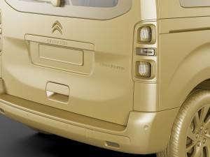 citroen spacetourer 2016 3D Model