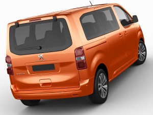 peugeot traveller Modèle 3D
