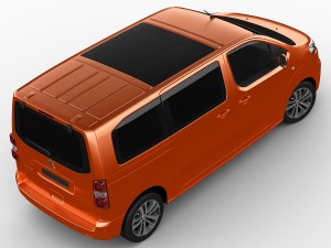 peugeot traveller Modèle 3D