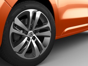 peugeot traveller Modèle 3D