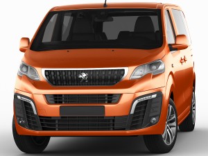 peugeot traveller Modèle 3D