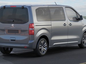 peugeot traveller Modèle 3D