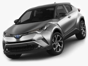 toyota c-hr 2017 3D Model