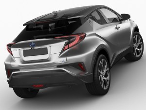 toyota c-hr 2017 3D Model