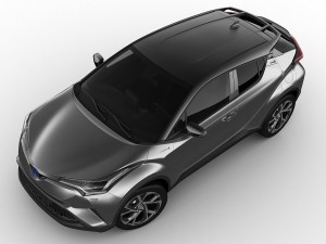toyota c-hr 2017 3D Model