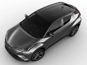 toyota c-hr 2017 3D Model
