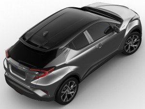 toyota c-hr 2017 3D Model