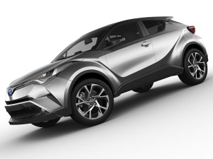 toyota c-hr 2017 3D Model