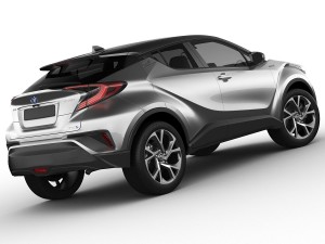 toyota c-hr 2017 3D Model