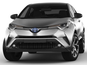 toyota c-hr 2017 3D Model