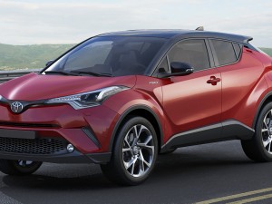 toyota c-hr 2017 3D Model