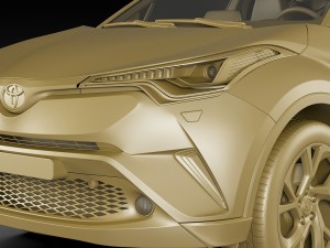 toyota c-hr 2017 3D Model