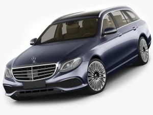 mercedes e-class t-modell exclusivo 2017 Modelo 3D