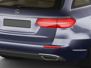 mercedes e-class t-modell exclusive 2017 3D 模型