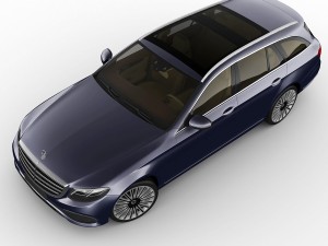mercedes e-class t-modell exclusive 2017 3D 模型