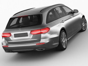 mercedes e-class t-modell amg 2017 Model 3D
