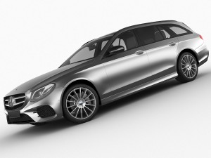mercedes e-class t-modell amg 2017 Model 3D