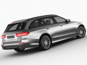 mercedes e-class t-modell amg 2017 Model 3D