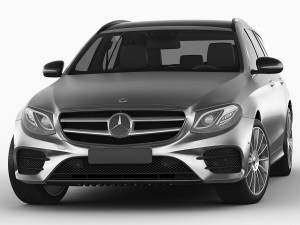 mercedes e-class t-modell amg 2017 Model 3D