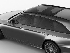 mercedes e-class t-modell amg 2017 Model 3D