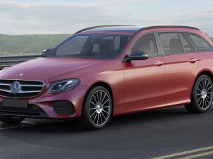 mercedes e-class t-modell amg 2017 Model 3D