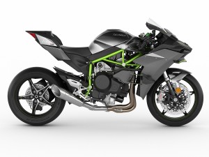 kawasaki ninja h2r 3D Model in Motorcycle 3DExport
