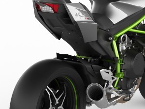 kawasaki ninja h2r 3Dモデル