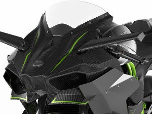 kawasaki ninja h2r 3Dモデル