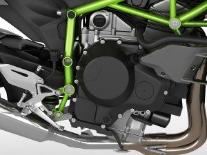 kawasaki ninja h2r 3Dモデル