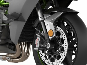 kawasaki ninja h2r 3Dモデル