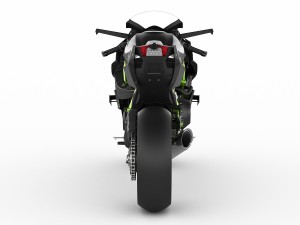 kawasaki ninja h2r 3Dモデル