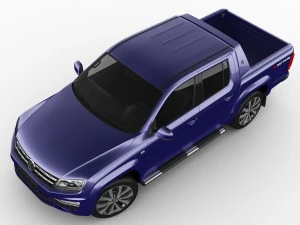 volkswagen amarok 2017 3D Model