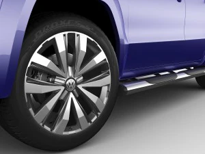 volkswagen amarok 2017 3D Model
