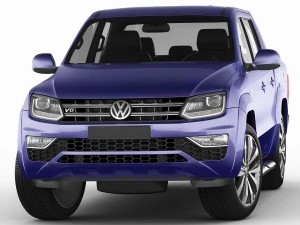 volkswagen amarok 2017 3D Model