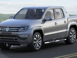 volkswagen amarok 2017 3D Model