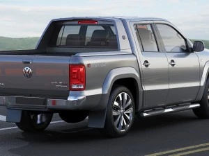 volkswagen amarok 2017 3D Model