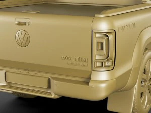 volkswagen amarok 2017 3D Model