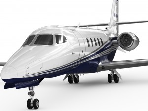 cessna citation latitude 3D Модель