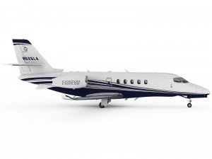 cessna citation latitude 3D Модель