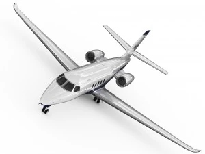 cessna citation latitude 3D Model