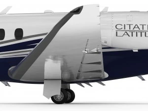 cessna citation latitude 3D Model
