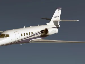 cessna citation latitude 3D Model