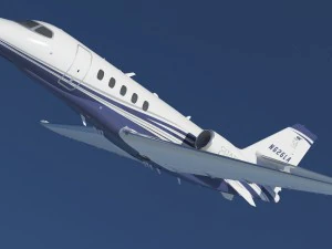 cessna citation latitude 3D Model